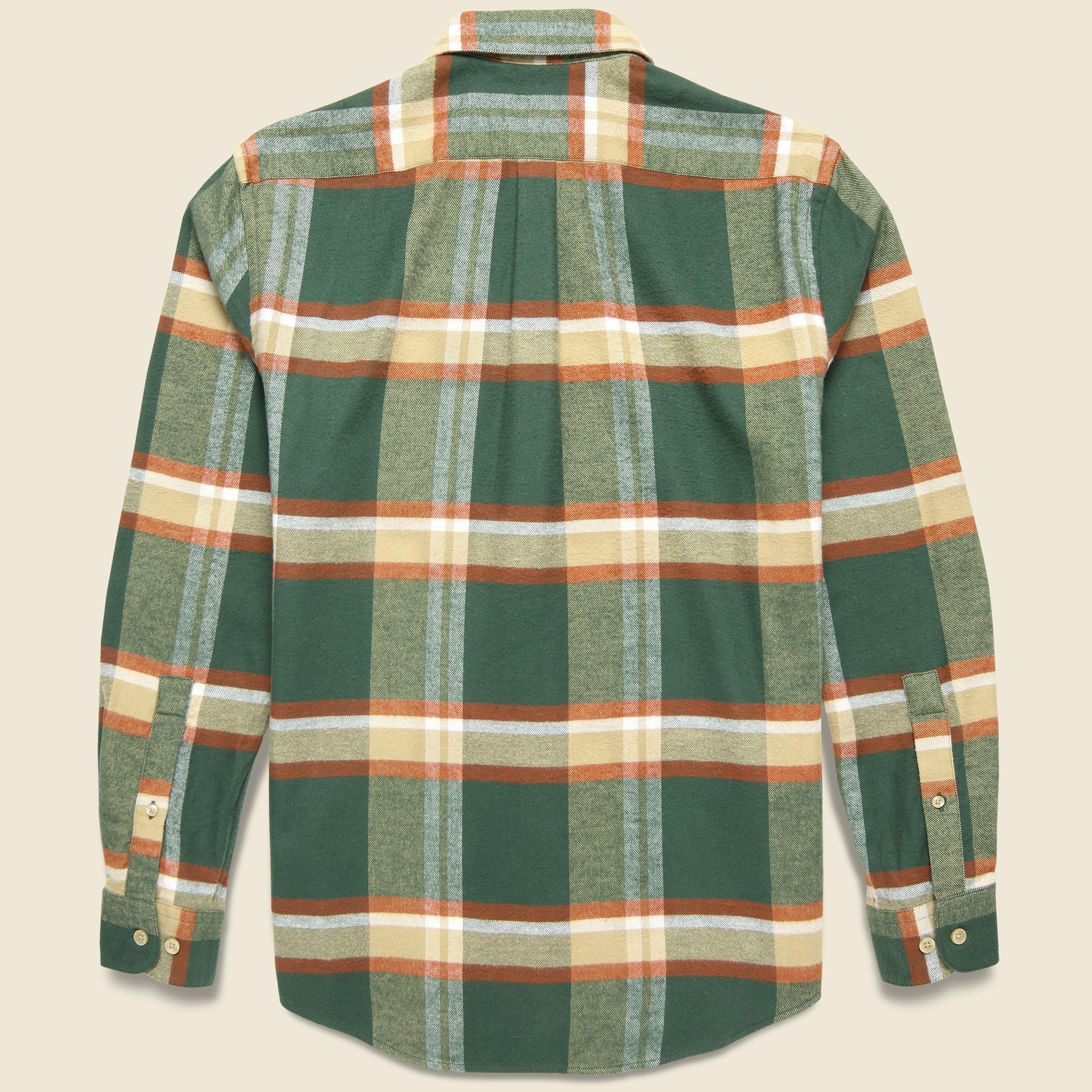 
                          Farm Shirt - Green/Brown - Portuguese Flannel - STAG Provisions - Tops - L/S Woven - Plaid
                        