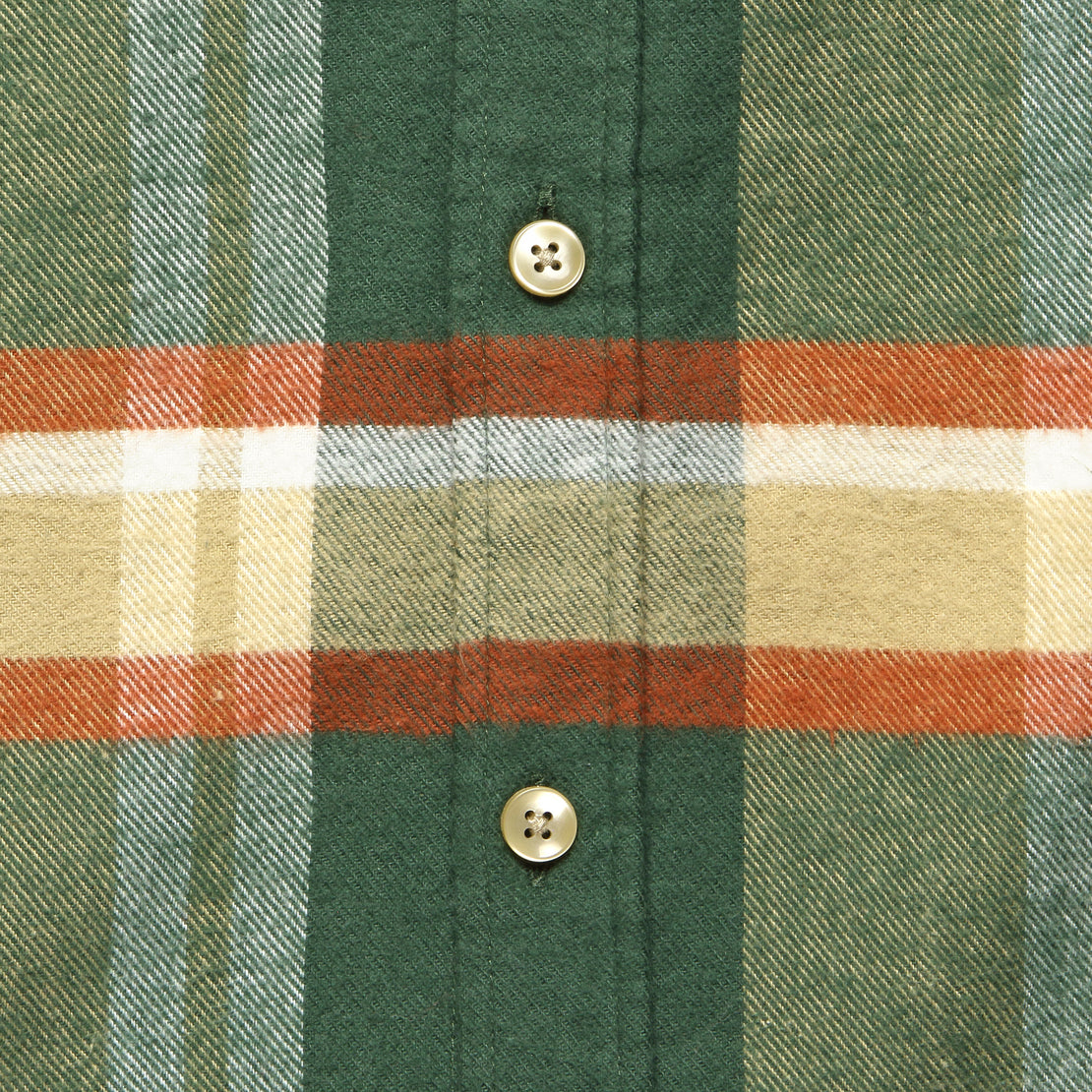 Farm Shirt - Green/Brown - Portuguese Flannel - STAG Provisions - Tops - L/S Woven - Plaid