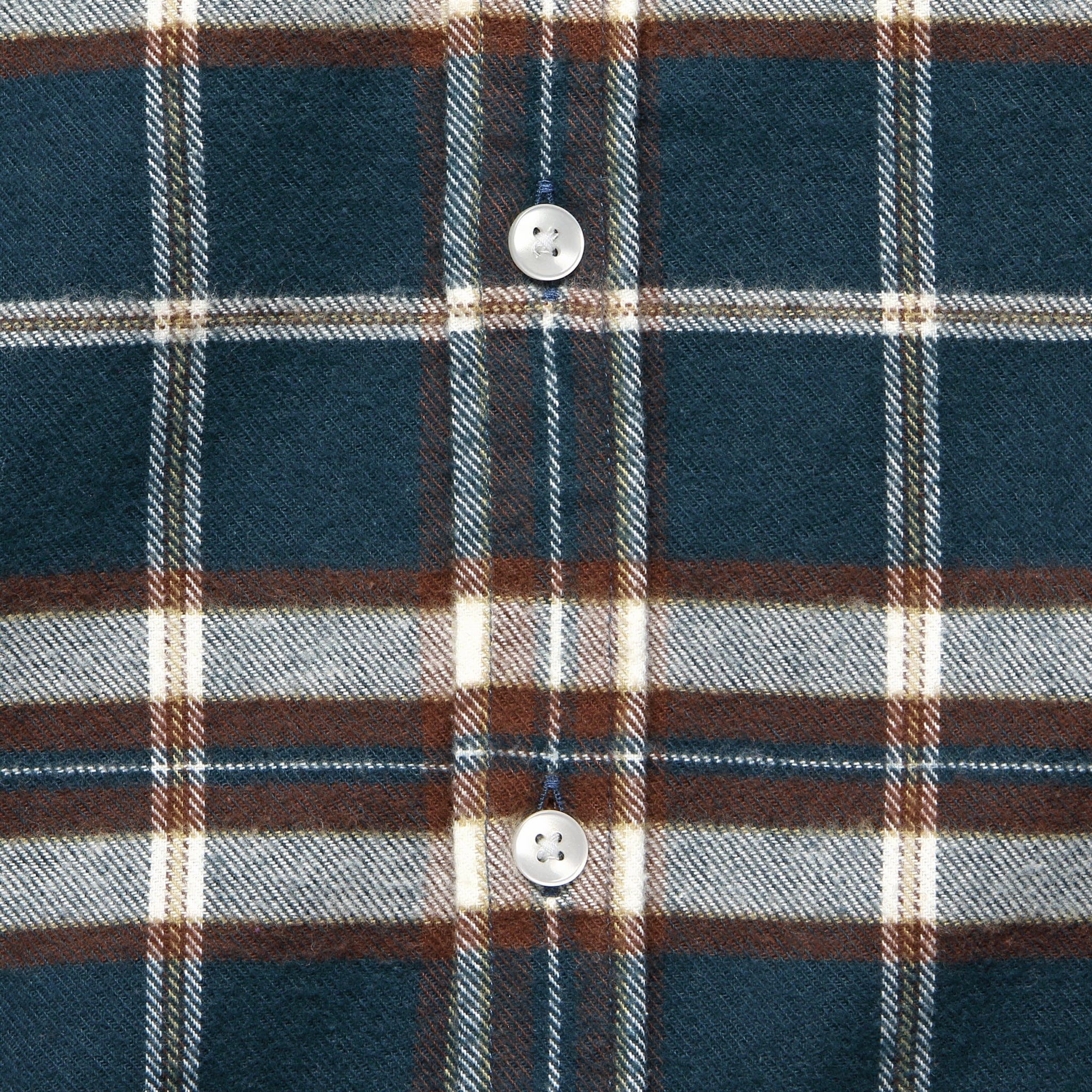 
                          Smooth Check Shirt - Blue/Brown - Portuguese Flannel - STAG Provisions - Tops - L/S Woven - Plaid
                        