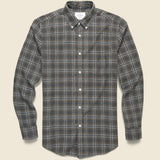 Mill Shirt - Grey/Brown - Portuguese Flannel - STAG Provisions - Tops - L/S Woven - Plaid
