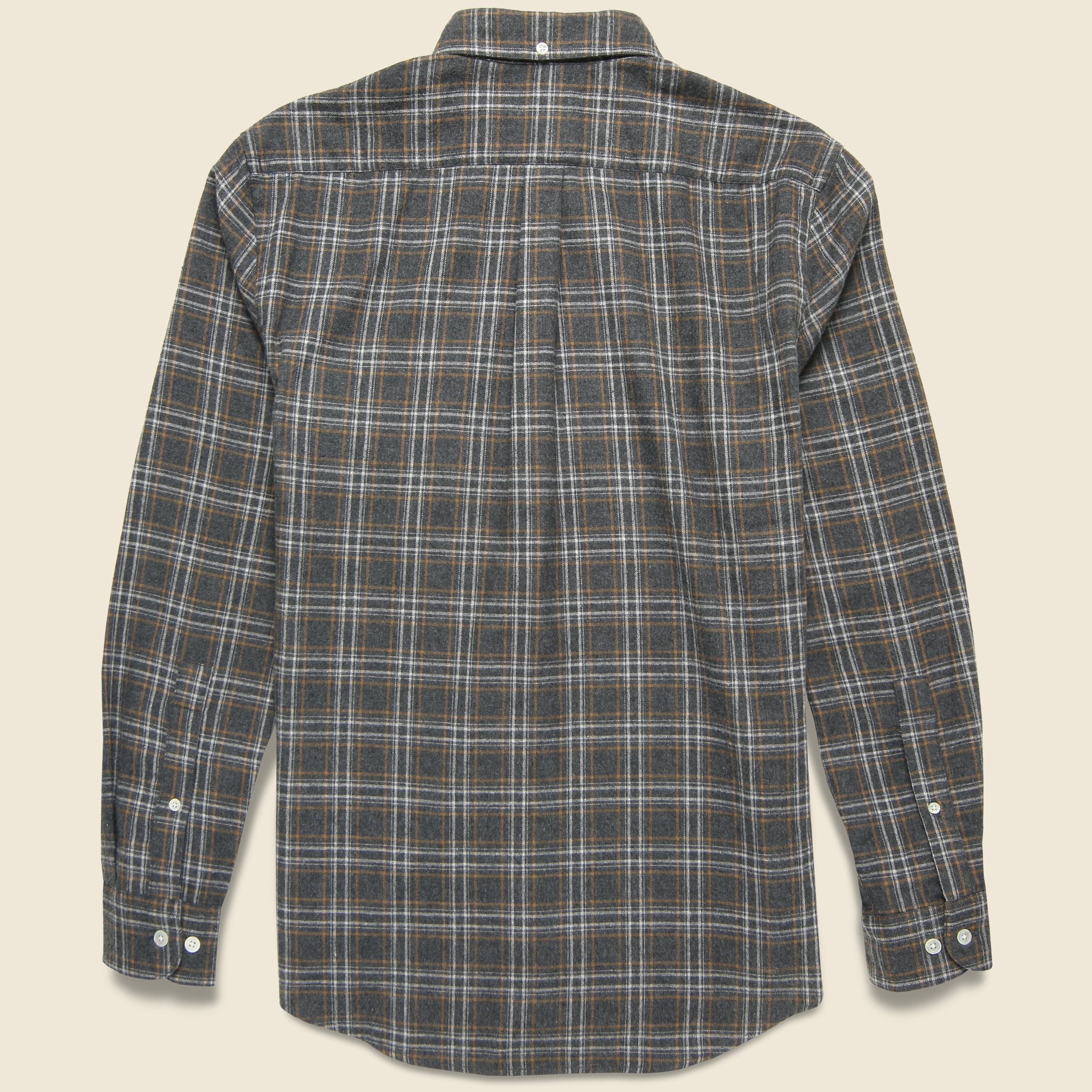 Mill Shirt - Grey/Brown - Portuguese Flannel - STAG Provisions - Tops - L/S Woven - Plaid