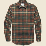 Smog Shirt - Brown/Green - Portuguese Flannel - STAG Provisions - Tops - L/S Woven - Plaid