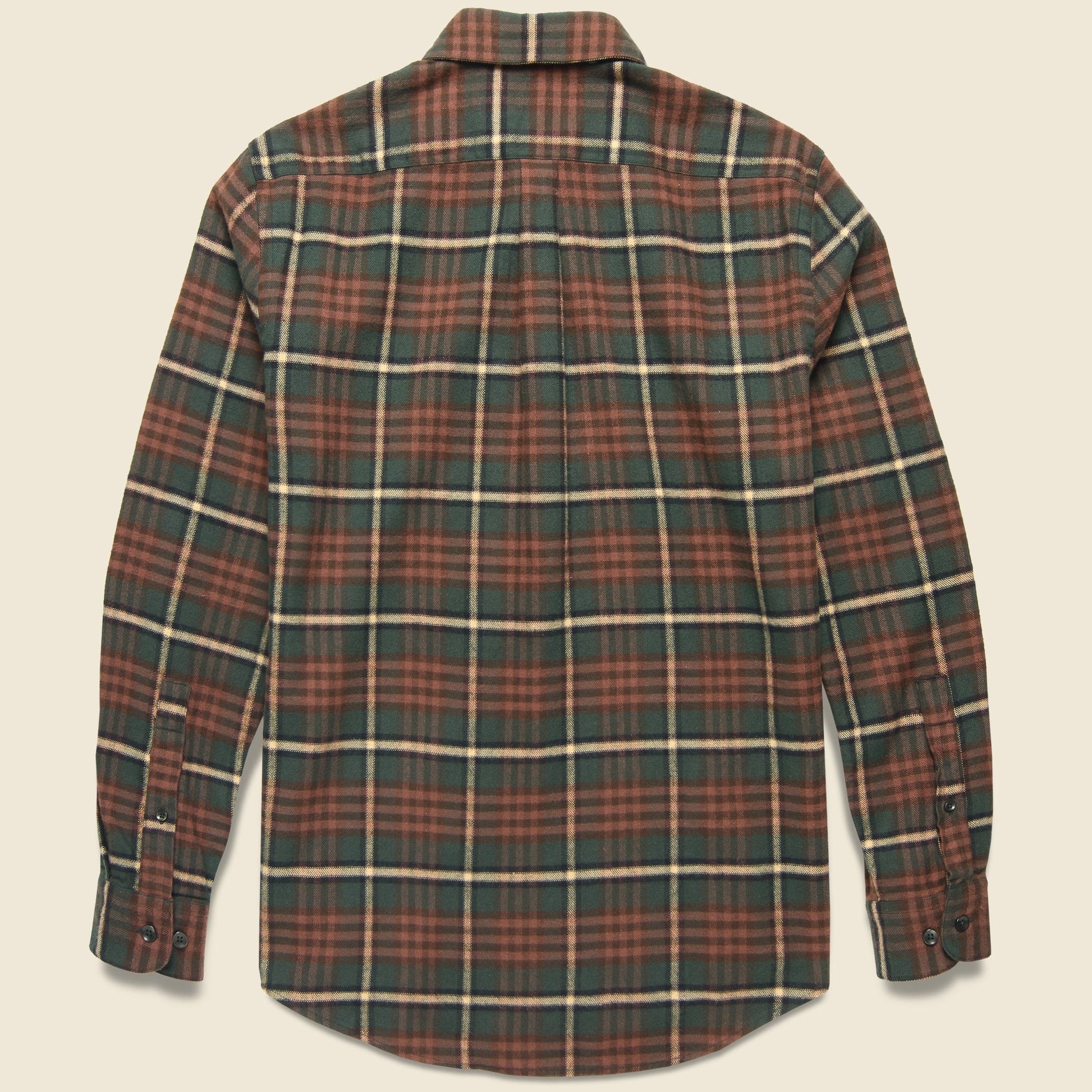 
                          Smog Shirt - Brown/Green - Portuguese Flannel - STAG Provisions - Tops - L/S Woven - Plaid
                        