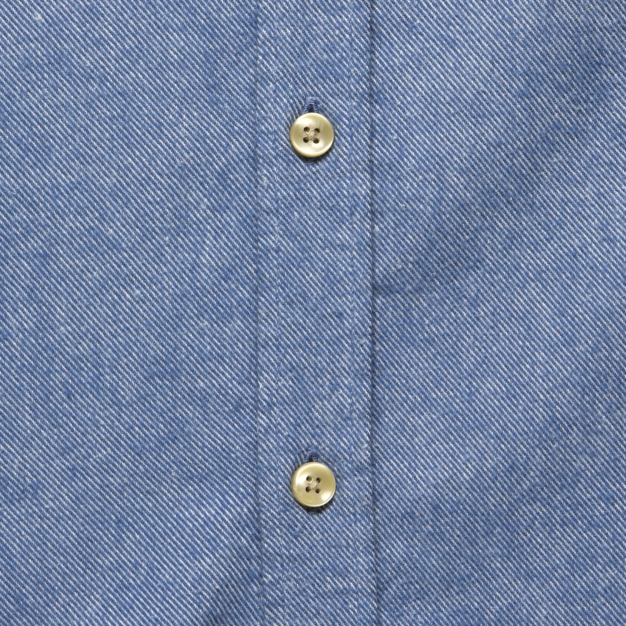 Teca Solid Flannel - Light Blue - Portuguese Flannel - STAG Provisions - Tops - L/S Woven - Solid