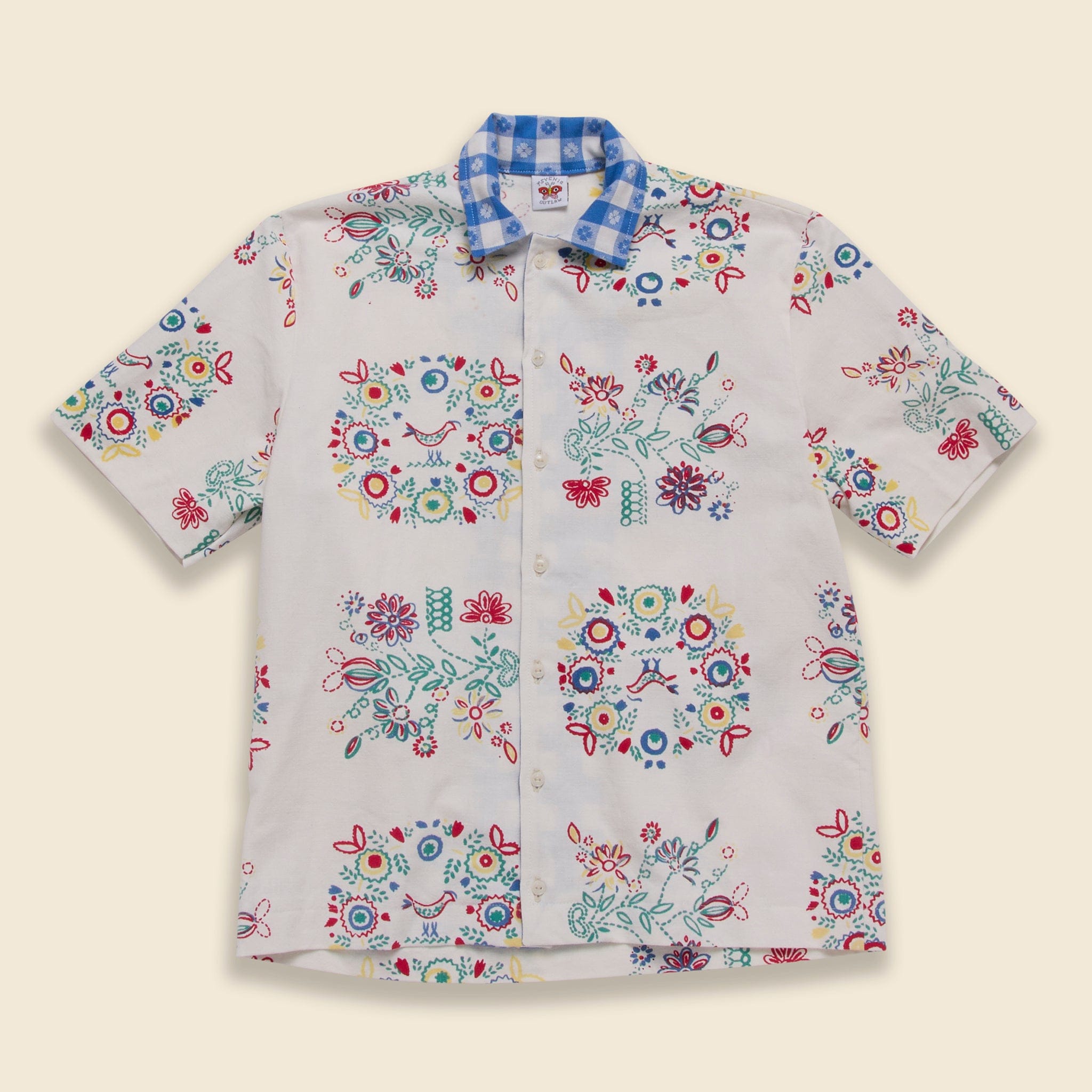 Vintage Camp Shirt #6 - Psychic Outlaw - STAG Provisions - Tops - S/S Woven - Other Pattern