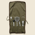 Roll Up Bar Tool Set - Olive Canvas - Barware - STAG Provisions - Gift - Glassware / Barware