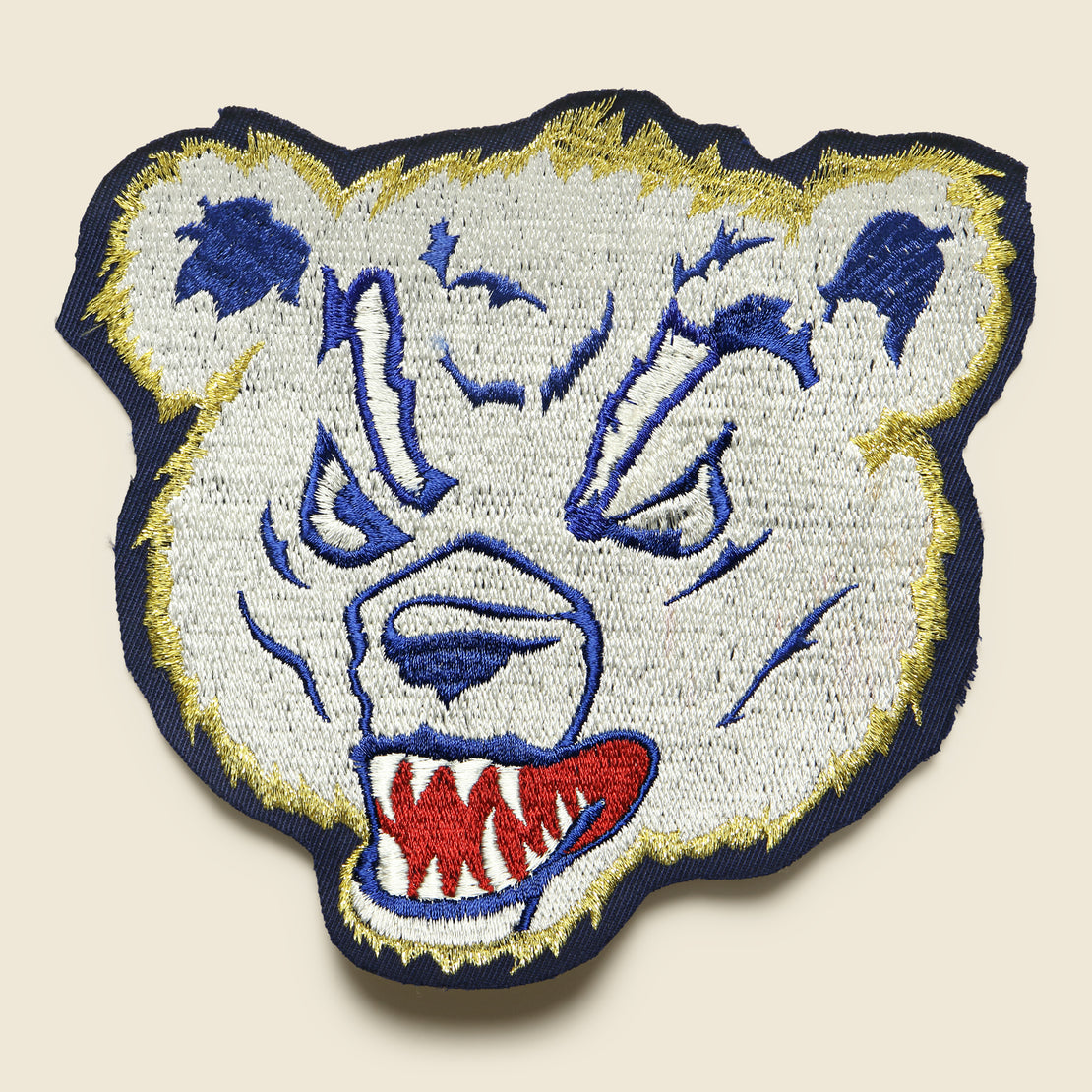 Vintage Patch - Gold Bear