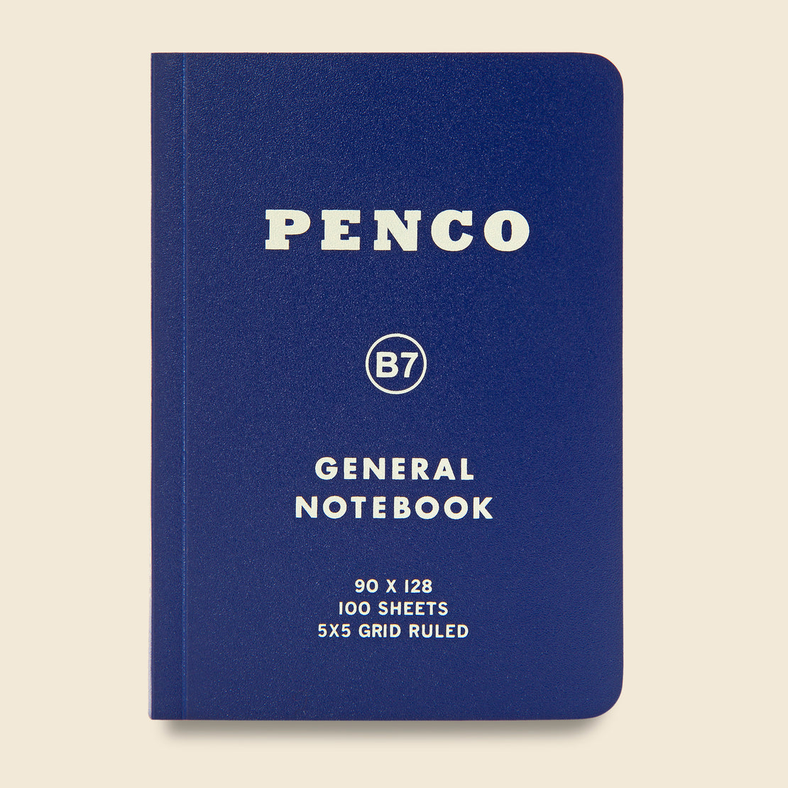 Paper Goods B7 Notebook - Navy