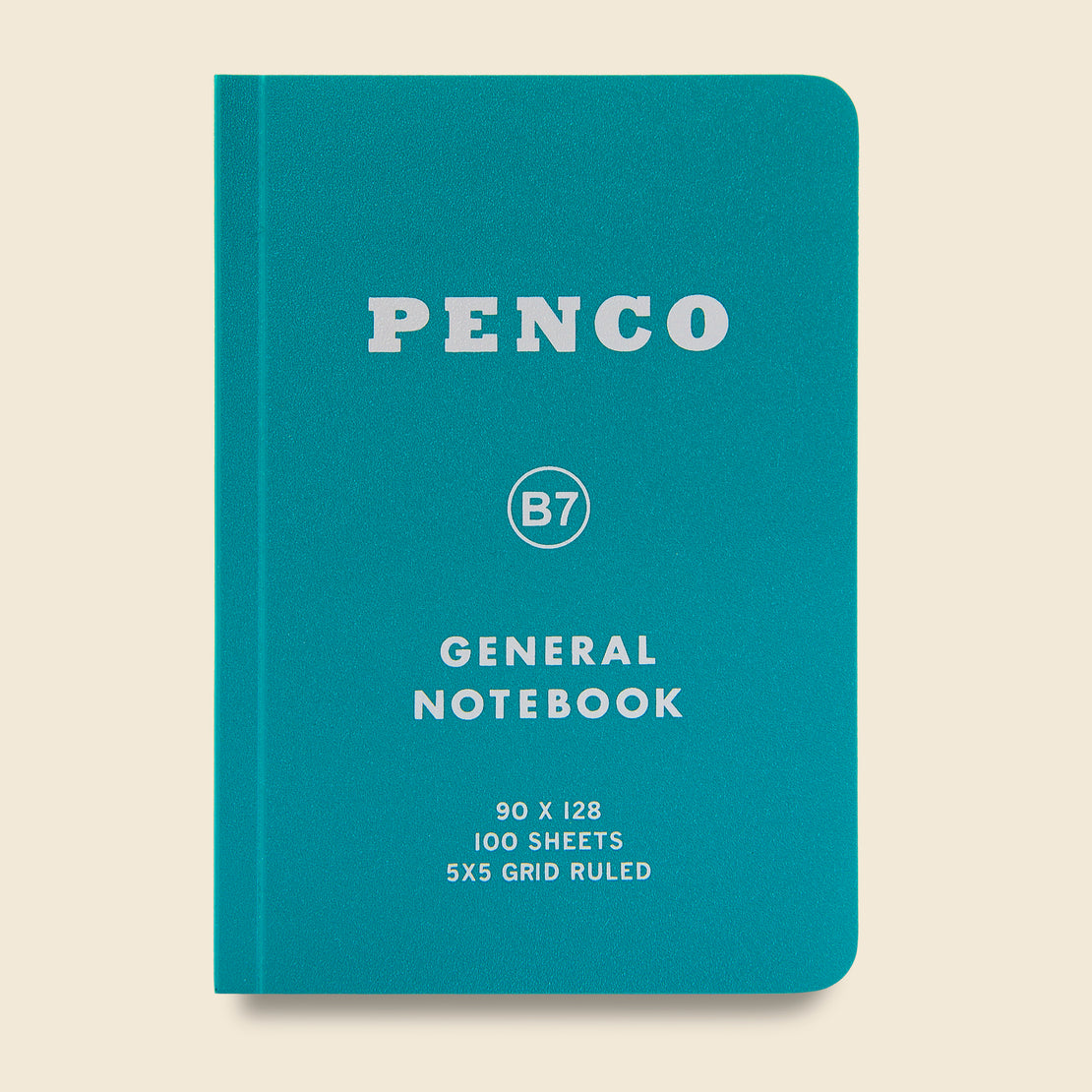 Paper Goods B7 Notebook - Green