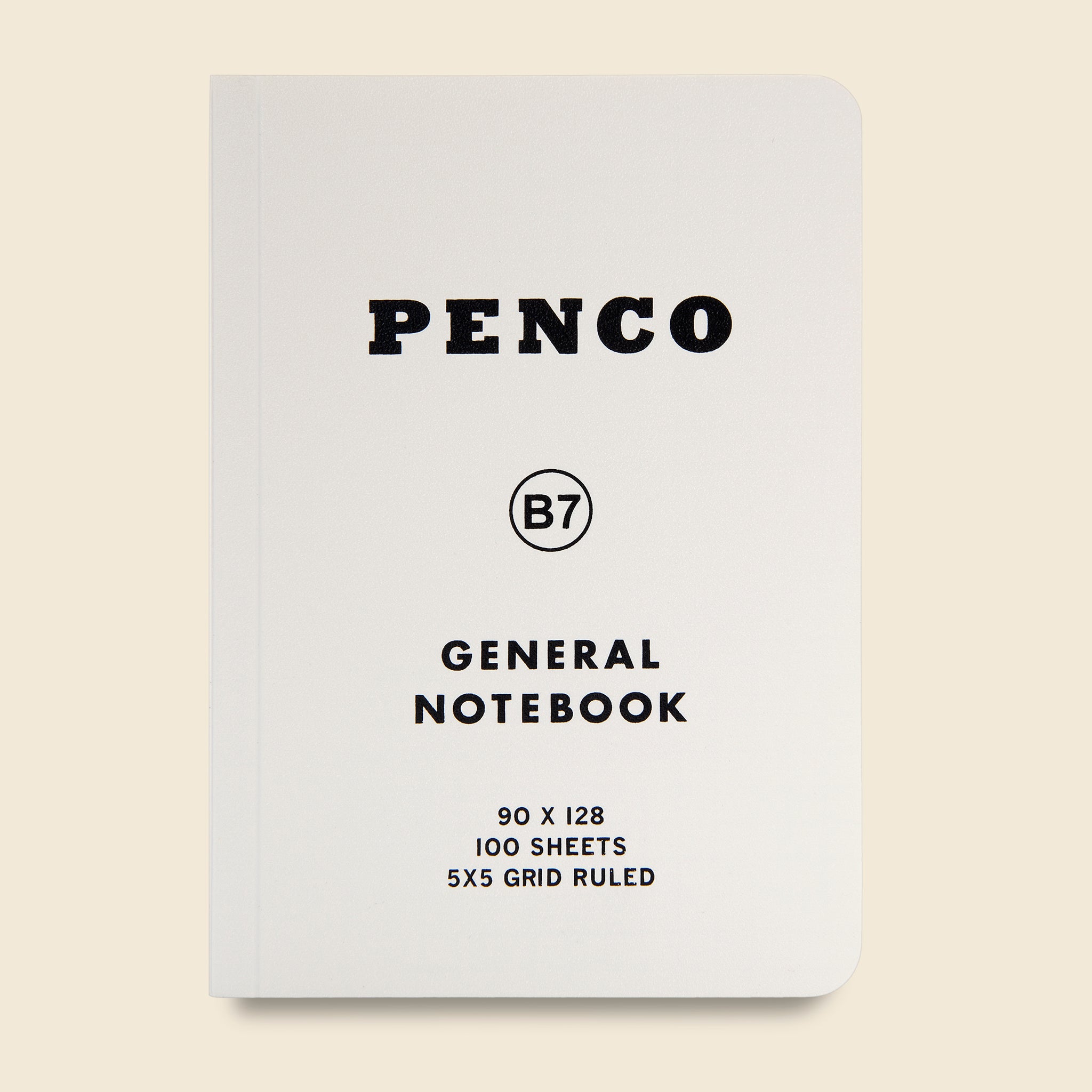 B7 Notebook - White - Paper Goods - STAG Provisions - Gift - Stationery