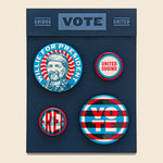 STAG Votes 4-Button Set - Hey OK Studio - STAG - STAG Provisions - Accessories - Pins