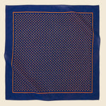 Bandana - Navy Small Gold Dot - Vintage - STAG Provisions - Accessories - Bandanas