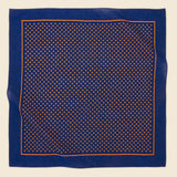 Bandana - Navy Small Gold Dot - Vintage - STAG Provisions - Accessories - Bandanas
