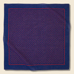 Bandana - Navy Small Red Dot - Vintage - STAG Provisions - Accessories - Bandanas