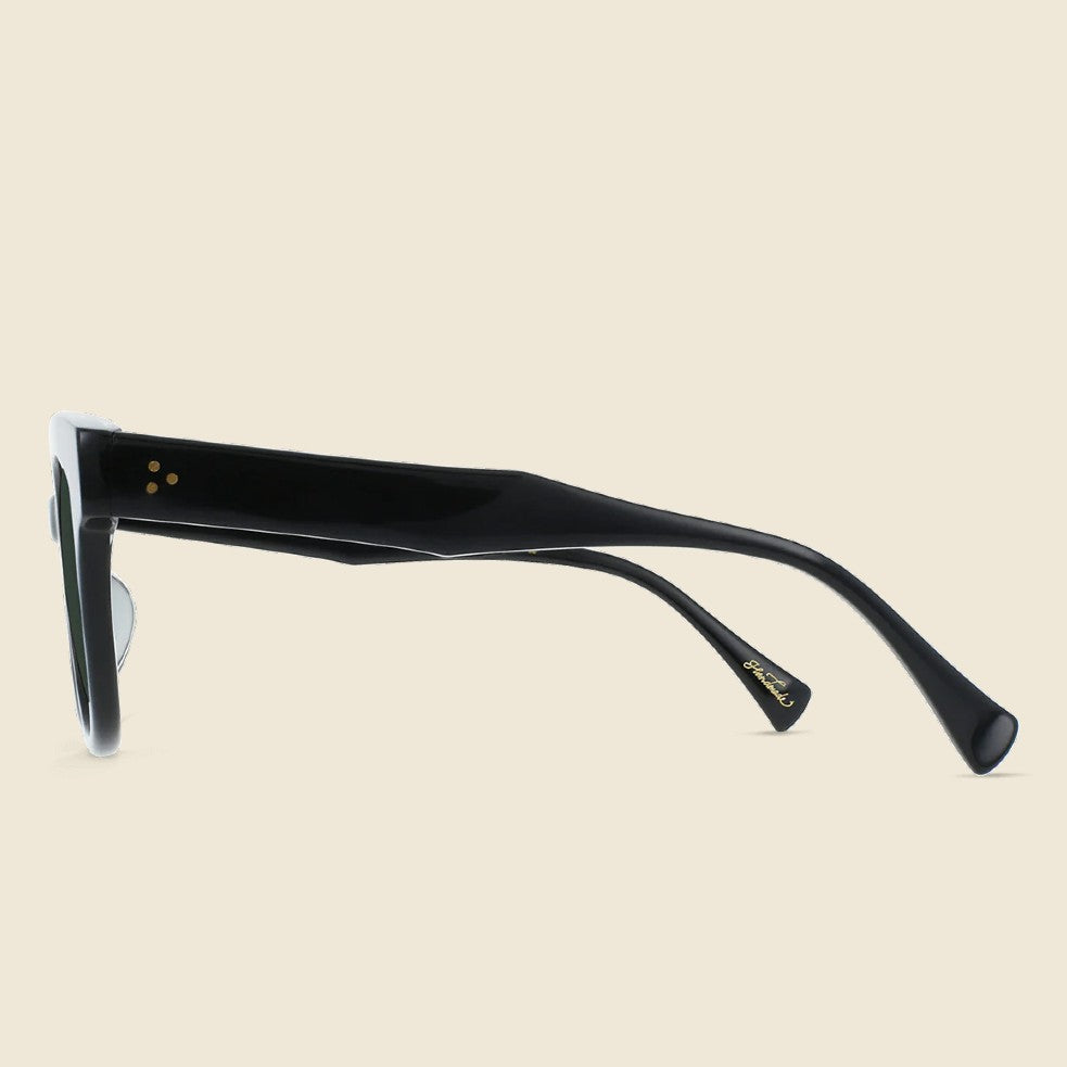 Nikol Sunglasses - Crystal Black / Green Polarized - Raen - STAG Provisions - W - Accessories - Eyewear