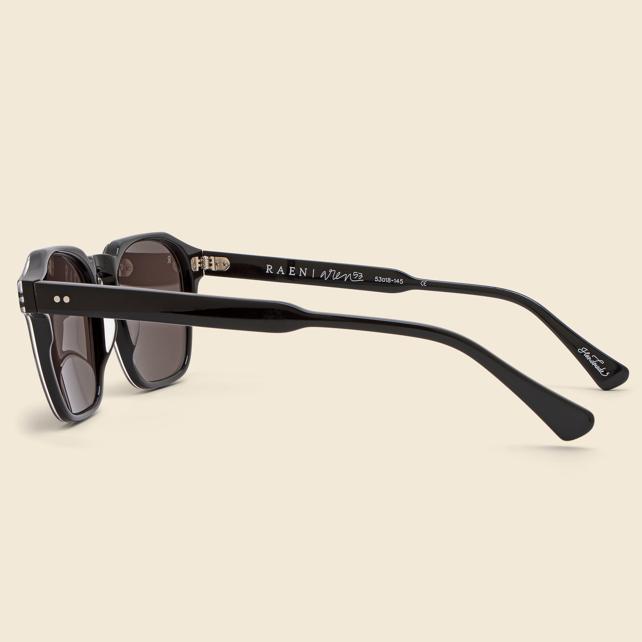 
                          Aren 53mm - Crystal Black/Dark Smoke - Raen - STAG Provisions - Accessories - Eyewear
                        