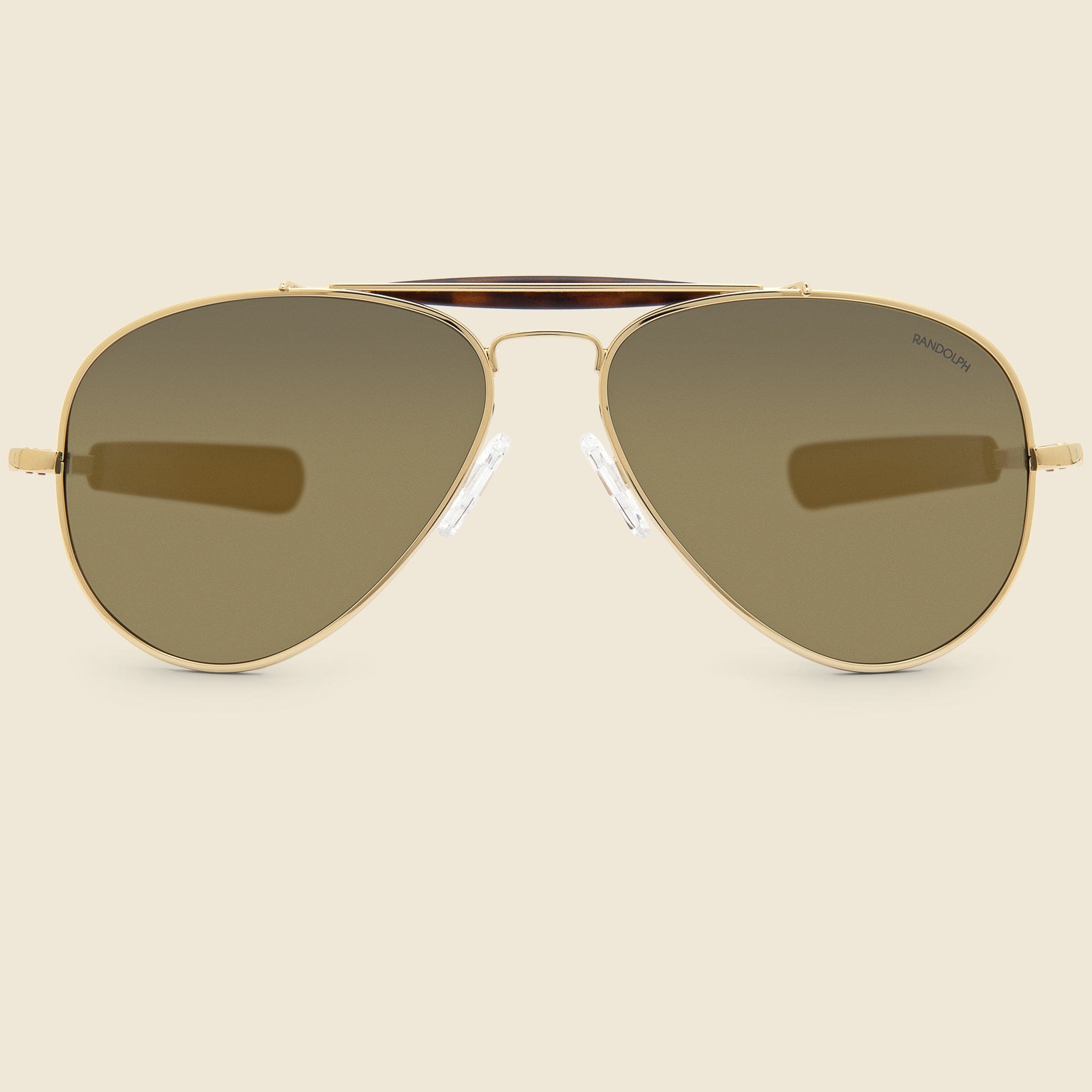 Sportsman - Gold Flash/Matte Chocolate Tortoise - Randolph Engineering - STAG Provisions - Accessories - Eyewear