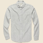Traveler Shirt - Grey Jacquard - Rogue Territory - STAG Provisions - Tops - L/S Woven - Other Pattern