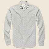 Traveler Shirt - Grey Jacquard - Rogue Territory - STAG Provisions - Tops - L/S Woven - Other Pattern