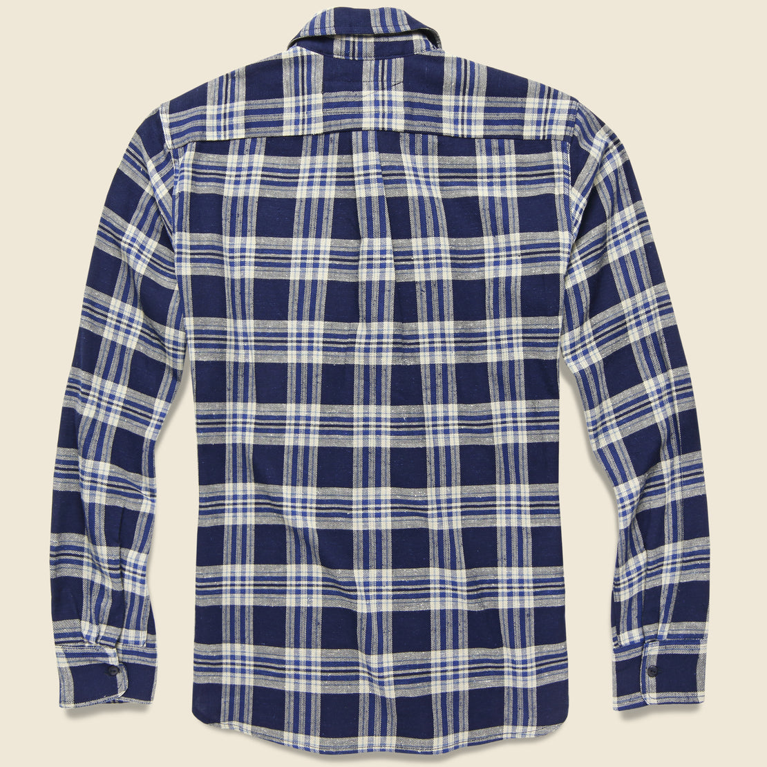 Traveler Shirt - Navy Plaid - Rogue Territory - STAG Provisions - Tops - L/S Woven - Plaid