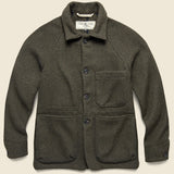 Pine Blended Wool Explorer Blazer - Olive - Rogue Territory - STAG Provisions - Outerwear - Coat / Jacket