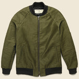 Jungle Cloth Flight Jacket - Olive - Rogue Territory - STAG Provisions - Outerwear - Coat / Jacket