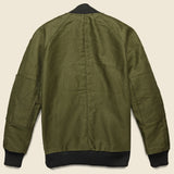 Jungle Cloth Flight Jacket - Olive - Rogue Territory - STAG Provisions - Outerwear - Coat / Jacket
