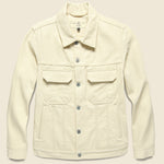 Cruiser Jacket - Ecru Denim - Rogue Territory - STAG Provisions - Outerwear - Coat / Jacket