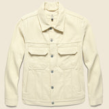 Cruiser Jacket - Ecru Denim - Rogue Territory - STAG Provisions - Outerwear - Coat / Jacket