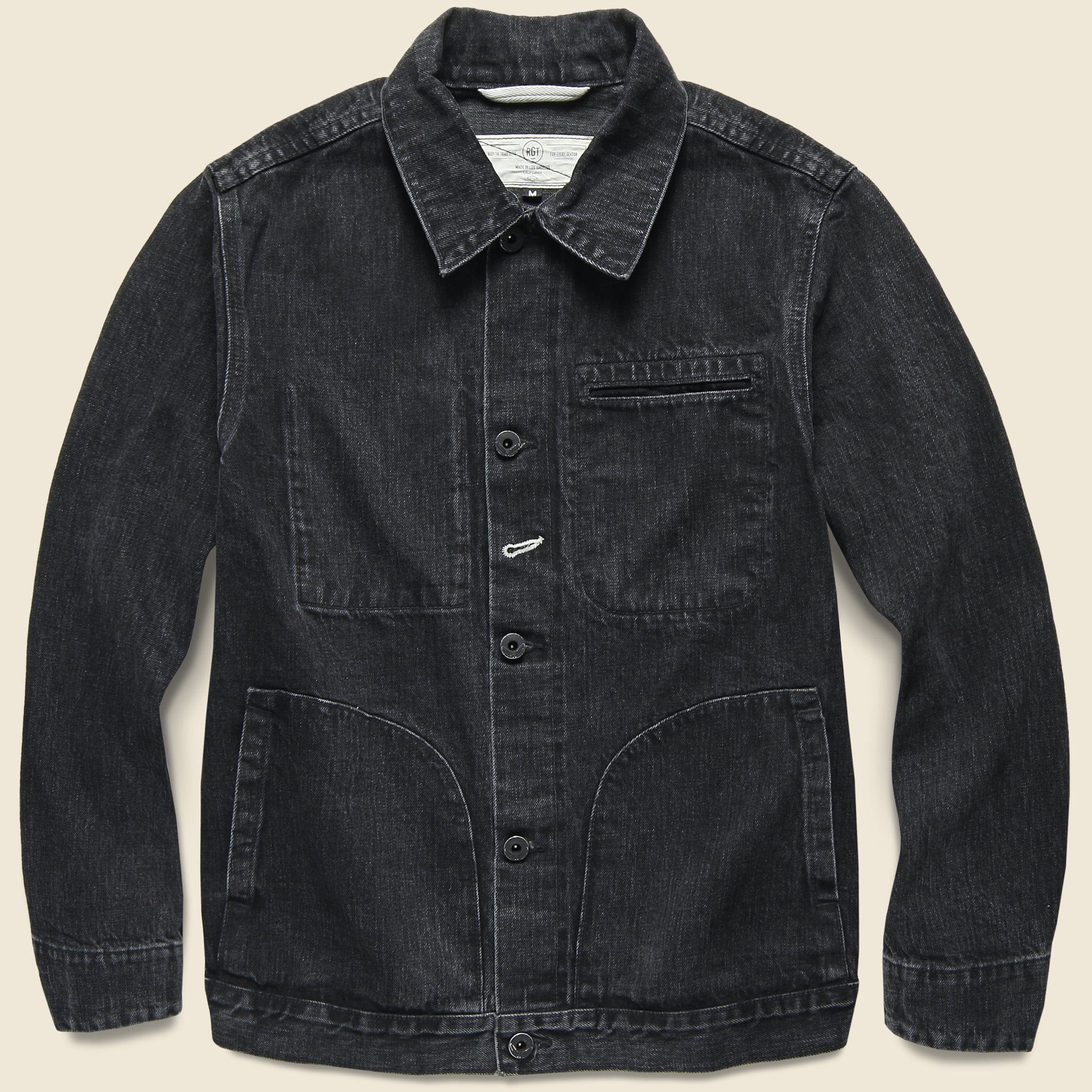 Supply Jacket - Stealth River Wash - Rogue Territory - STAG Provisions - Outerwear - Coat / Jacket