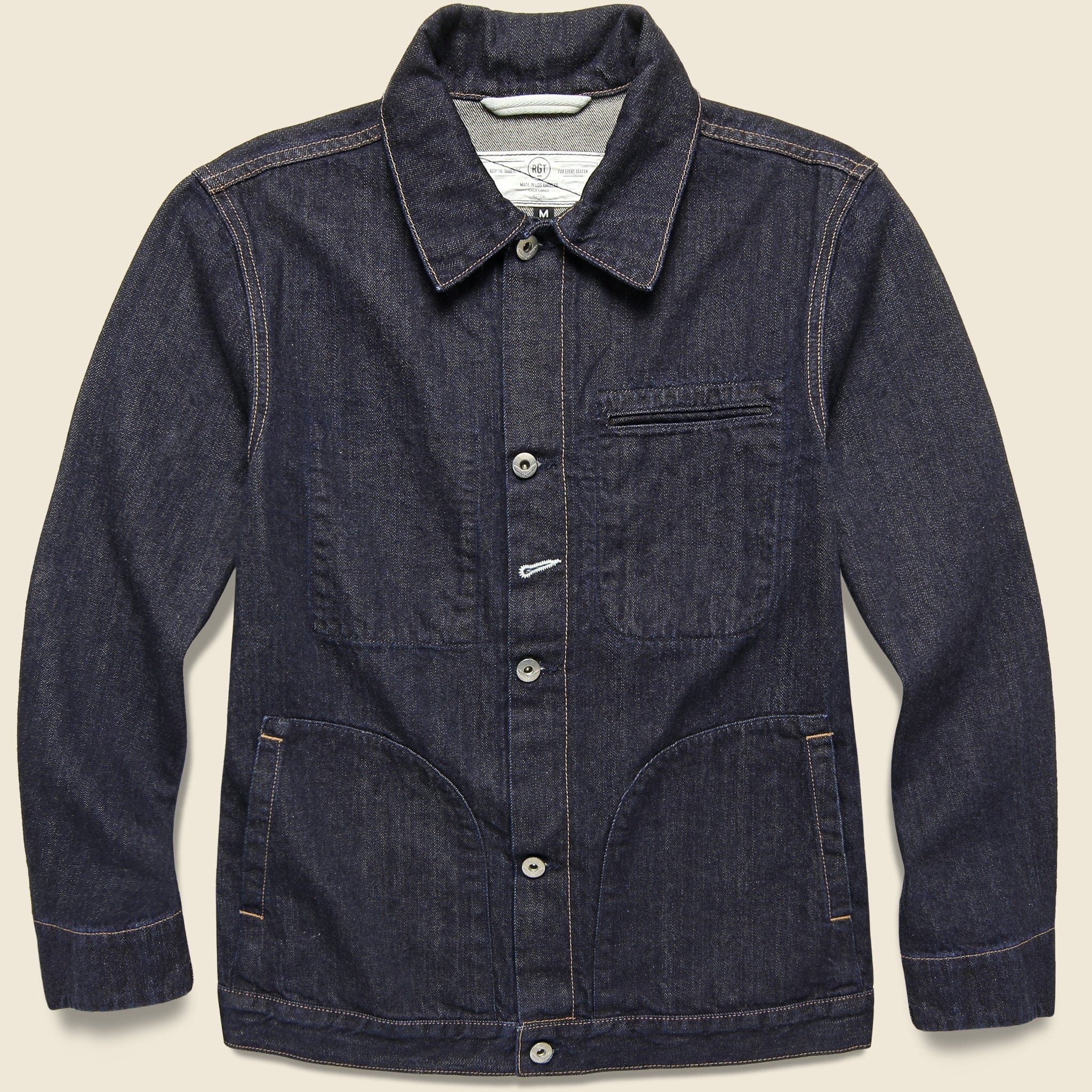 Supply Jacket - Rinsed Tinted Weft - Rogue Territory - STAG Provisions - Outerwear - Coat / Jacket