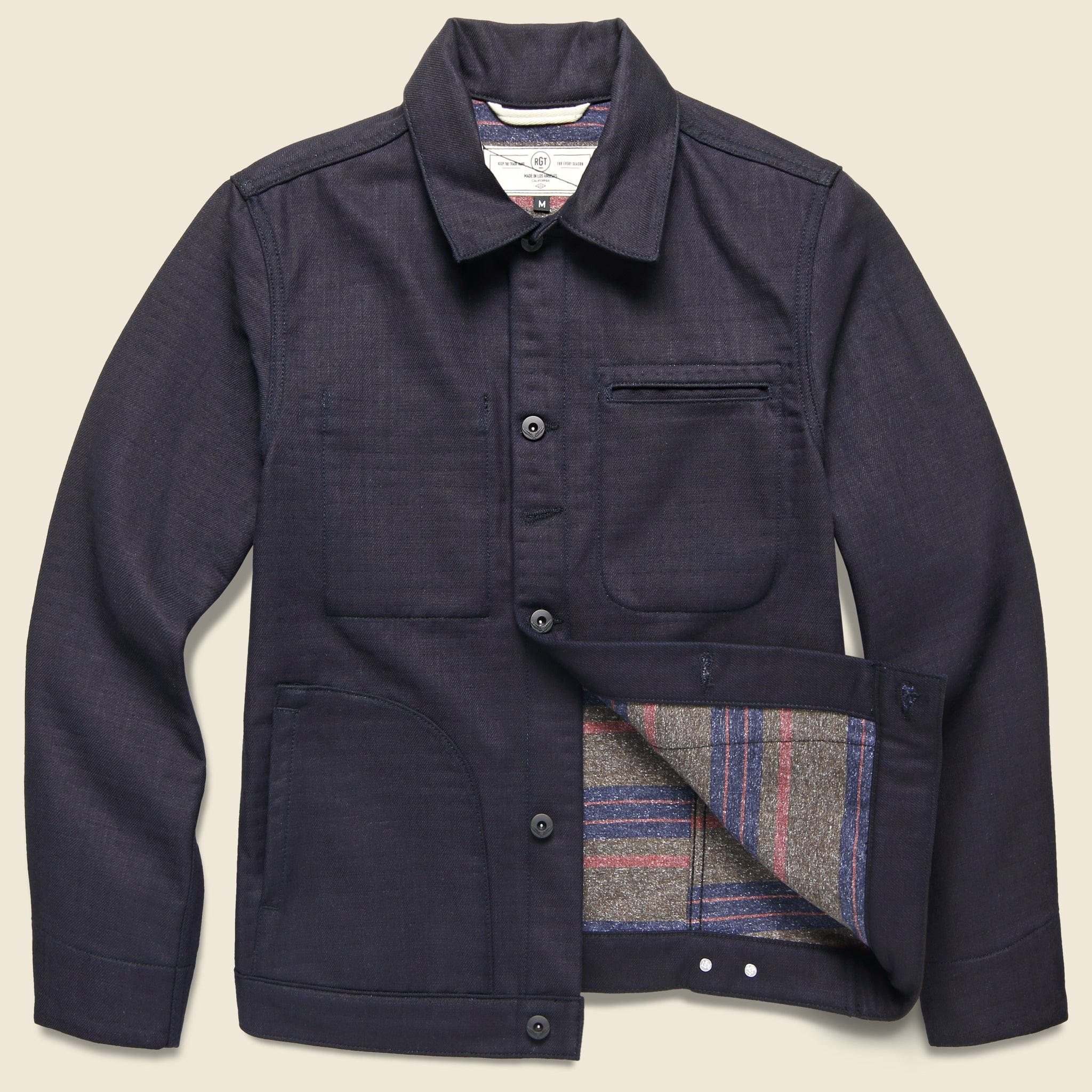 Supply Jacket - Blanket Lined Double Indigo - Rogue Territory - STAG Provisions - Outerwear - Coat / Jacket