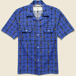 Infantry Shirt - Blue Lotus - Rogue Territory - STAG Provisions - Tops - S/S Woven - Floral