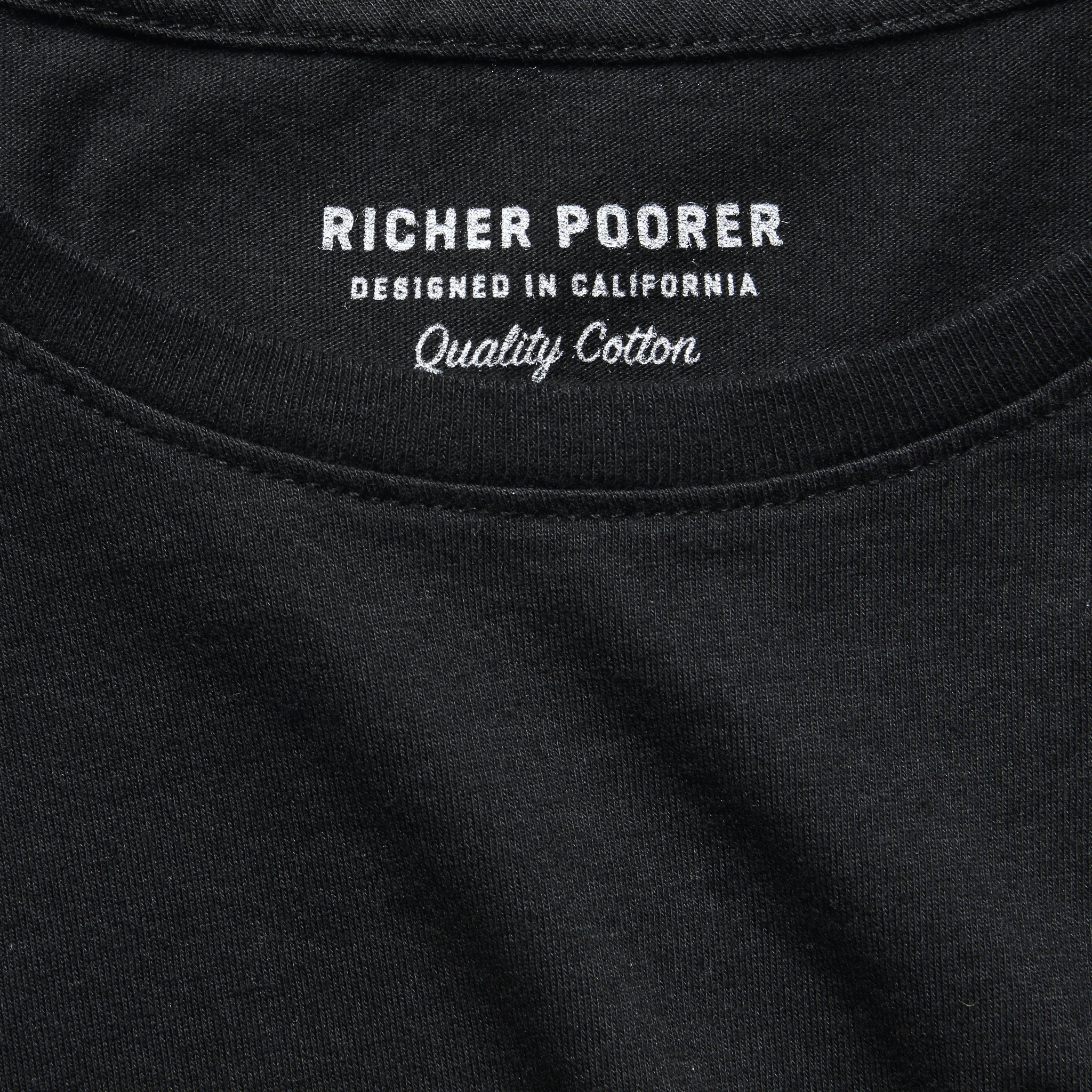 
                          Long Sleeve Cropped Tee - Black - Richer Poorer - STAG Provisions - W - Tops - L/S Knit
                        