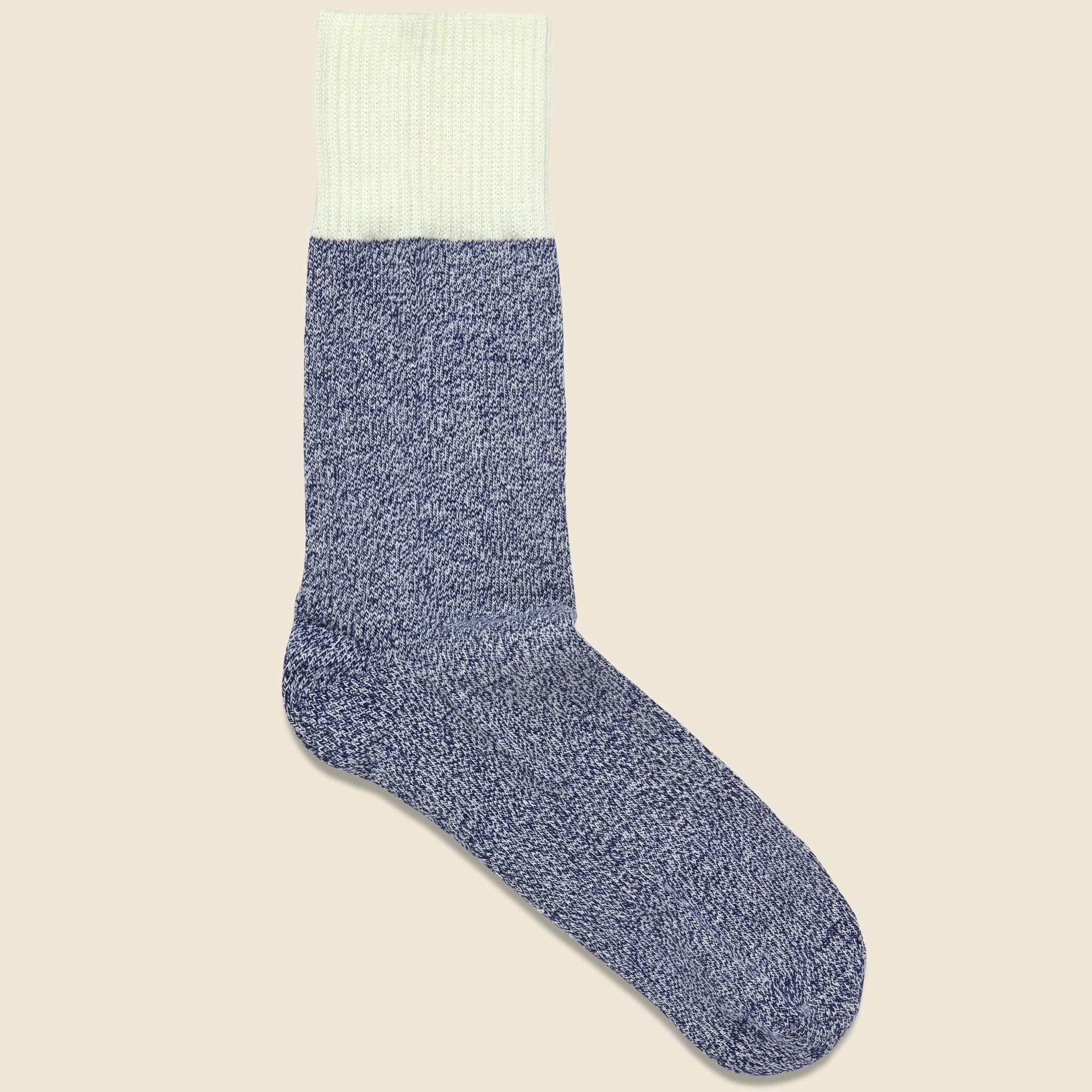 Raya Crew Sock - Navy - Richer Poorer - STAG Provisions - Accessories - Socks