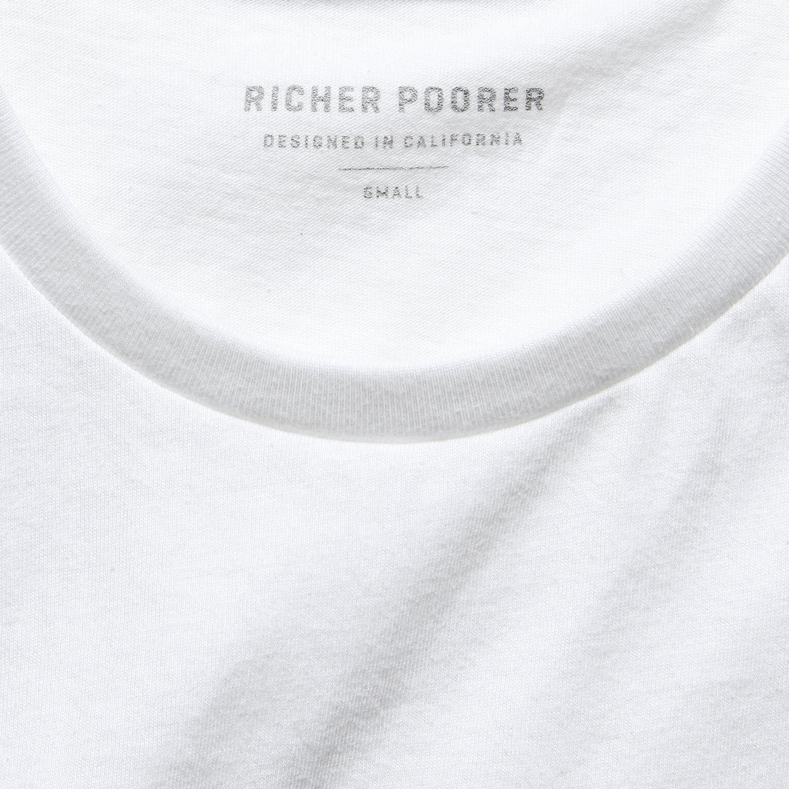 Cropped Muscle Tank - White - Richer Poorer - STAG Provisions - W - Tops - Sleeveless