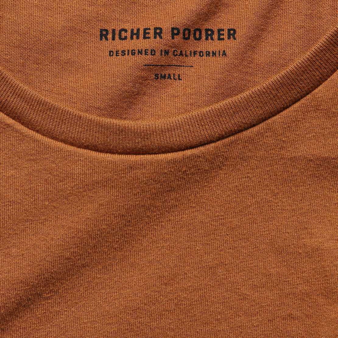 Cropped Muscle Tank - Tobacco