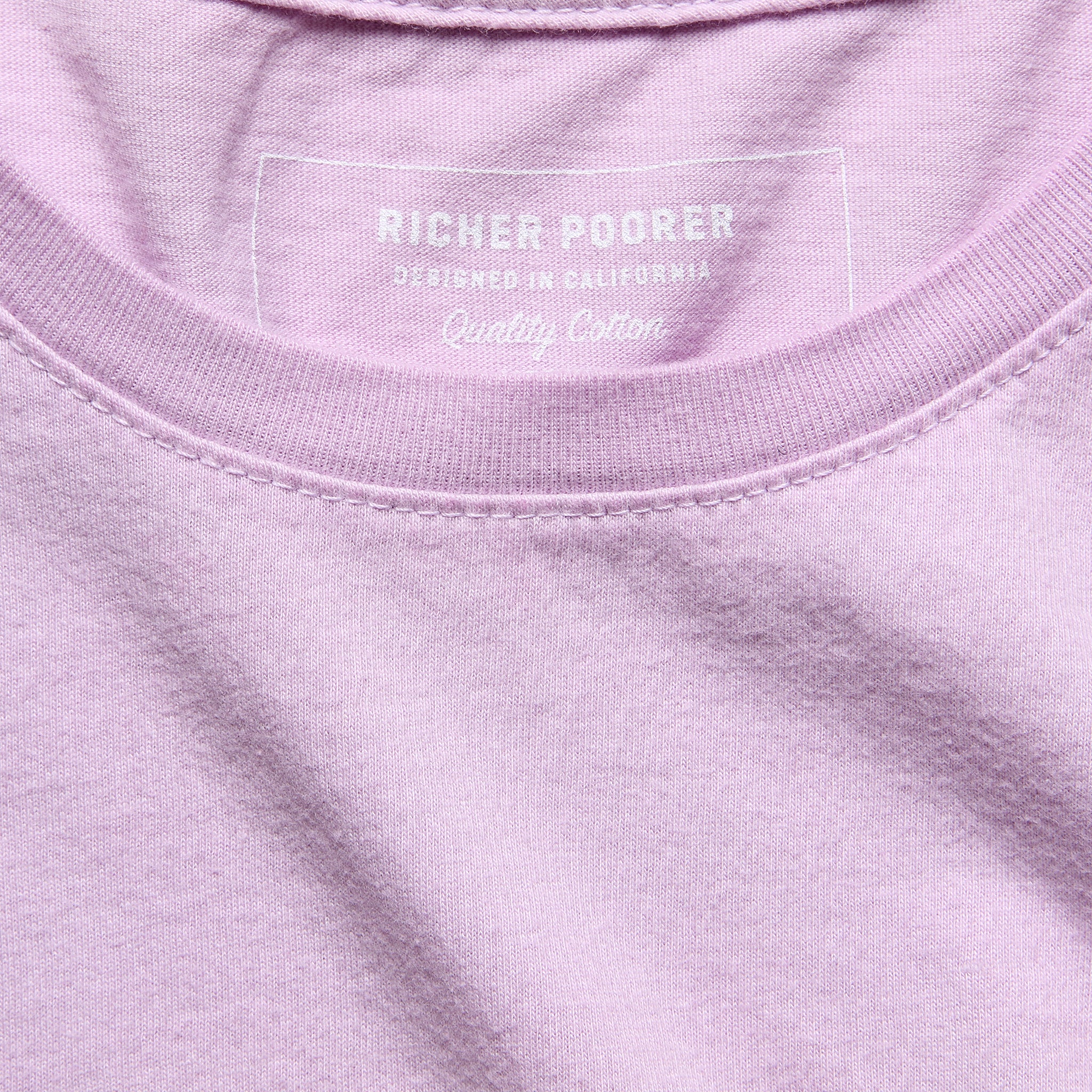 
                          Boxy Crop Tee - Lilac - Richer Poorer - STAG Provisions - W - Tops - S/S Tee
                        