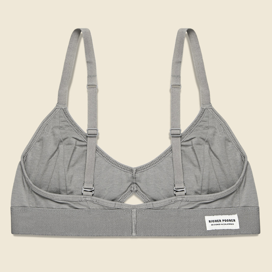 Cutout Bralette - Charcoal - Richer Poorer - STAG Provisions - W - Tops - Sleeveless