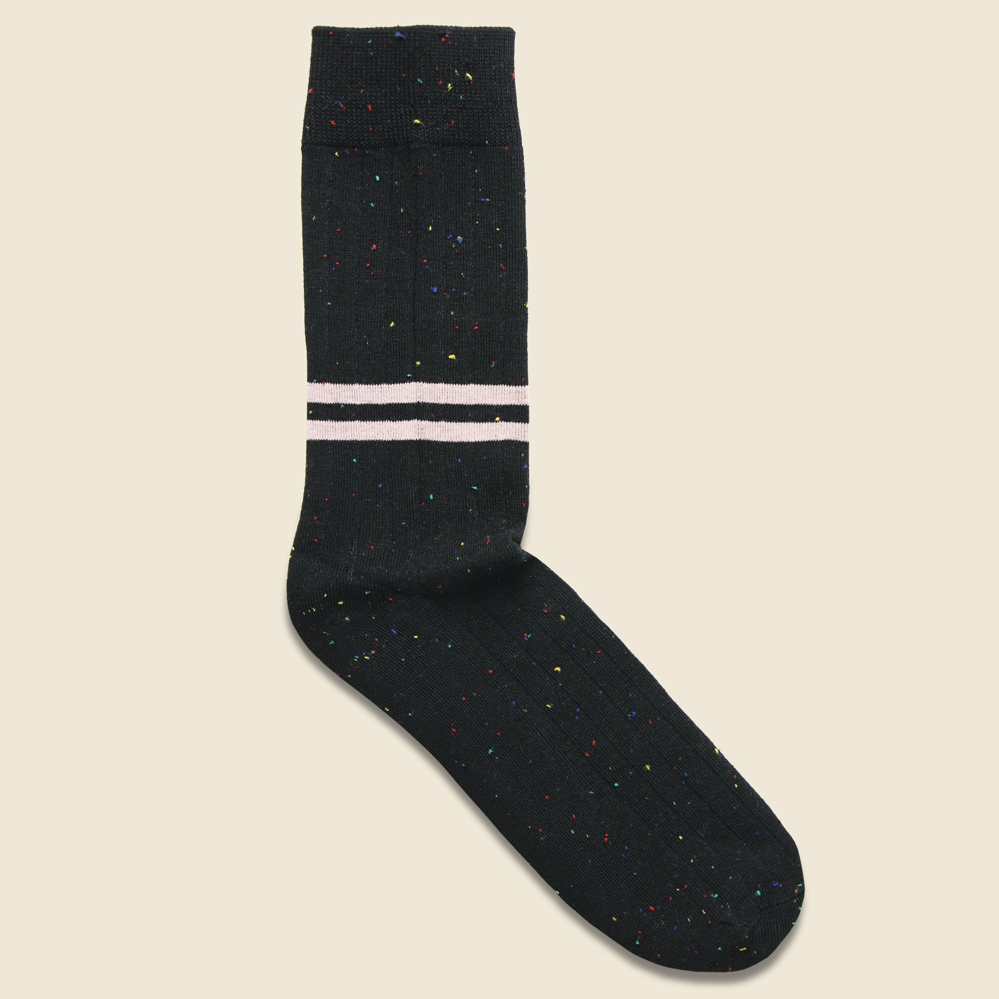 Bixby Crew Sock - Black - Richer Poorer - STAG Provisions - Accessories - Socks