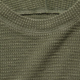 Waffle Crewneck - Leek - RRL - STAG Provisions - Tops - L/S Knit