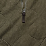 Quilted Hoodie - Dark Army - RRL - STAG Provisions - Tops - Fleece / Sweatshirt