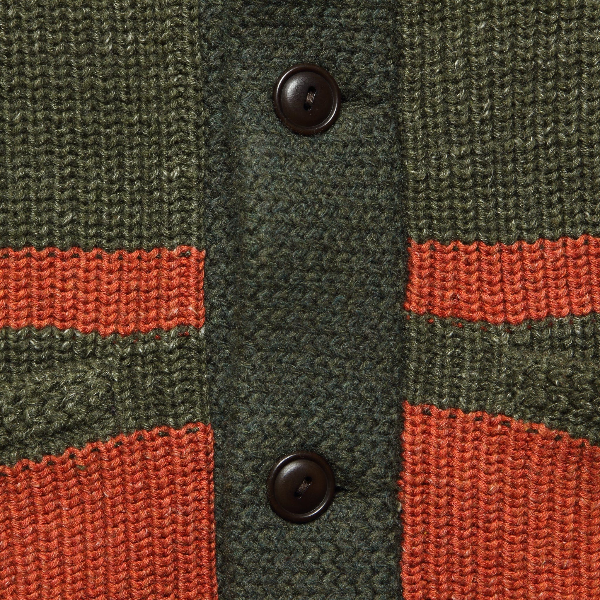 
                          Shawl Collar Cardigan - Olive Drab/Orange - RRL - STAG Provisions - Tops - Sweater
                        