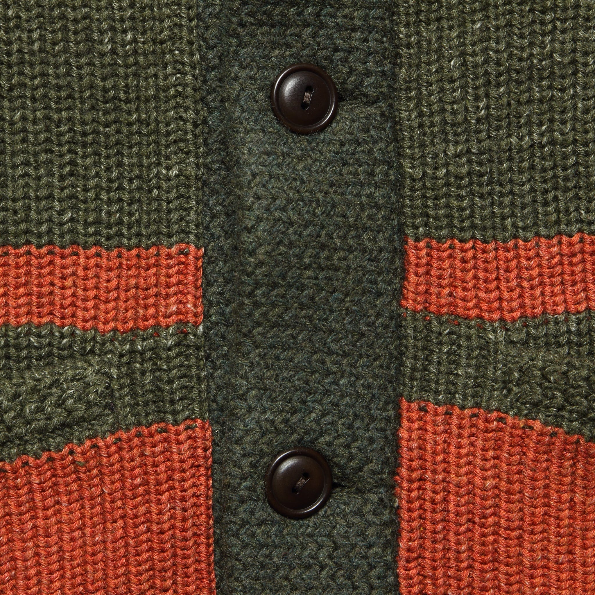Shawl Collar Cardigan - Olive Drab/Orange - RRL - STAG Provisions - Tops - Sweater