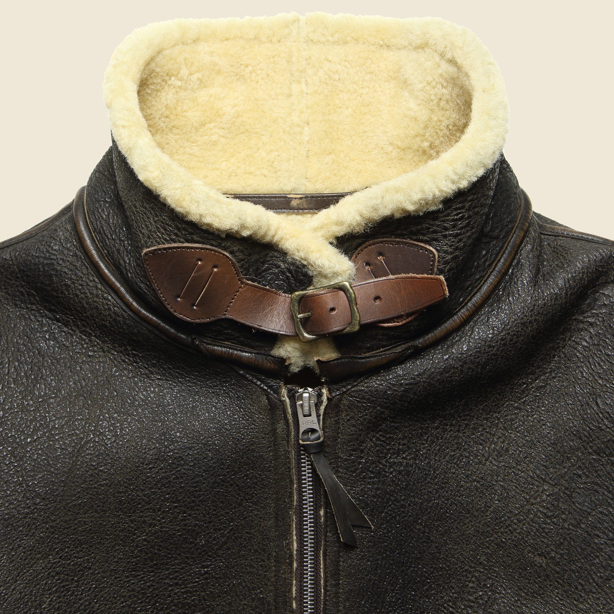 Turner Leather Jacket - Brown - RRL - STAG Provisions - Outerwear - Coat / Jacket