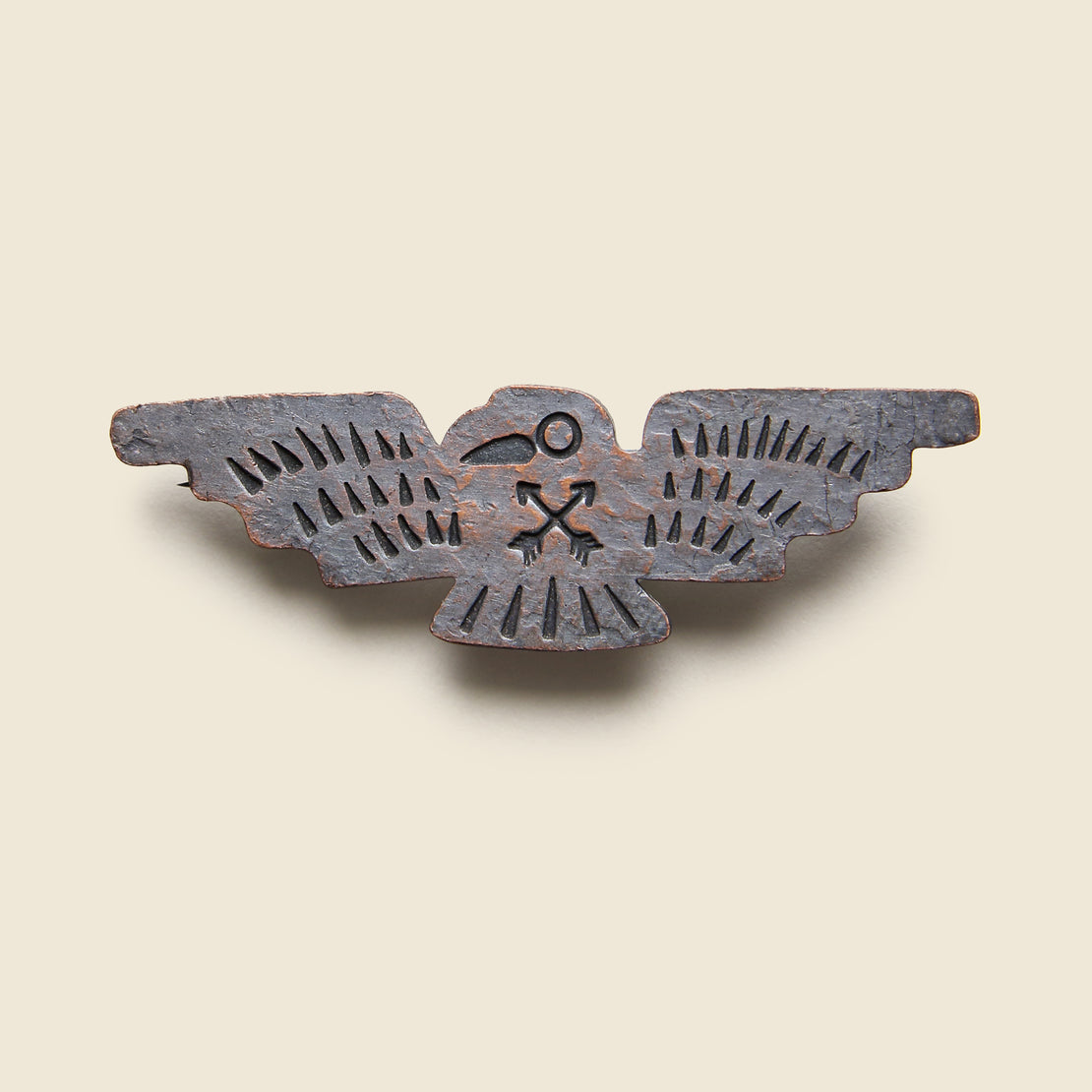 RRL Thunderbird Pin - Copper