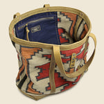 Handwoven Rug and Cowhide Murphy Tote - RRL - STAG Provisions - Accessories - Bags / Luggage
