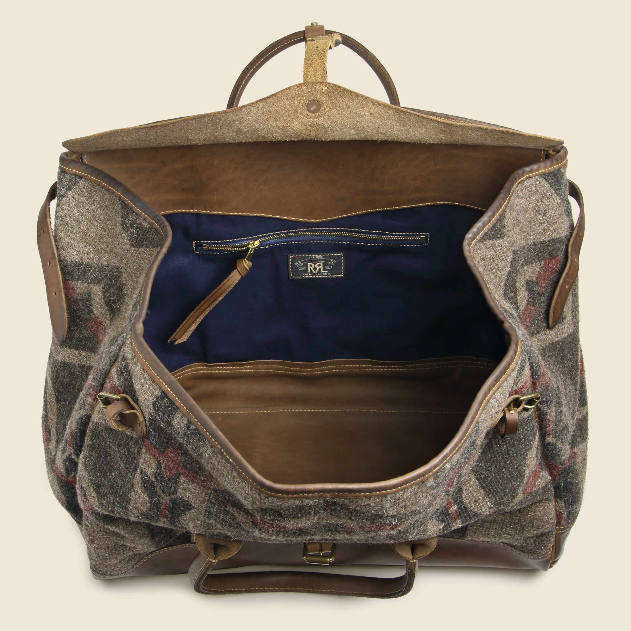 Handwoven Rug Pecos Duffle - RRL - STAG Provisions - Accessories - Bags / Luggage