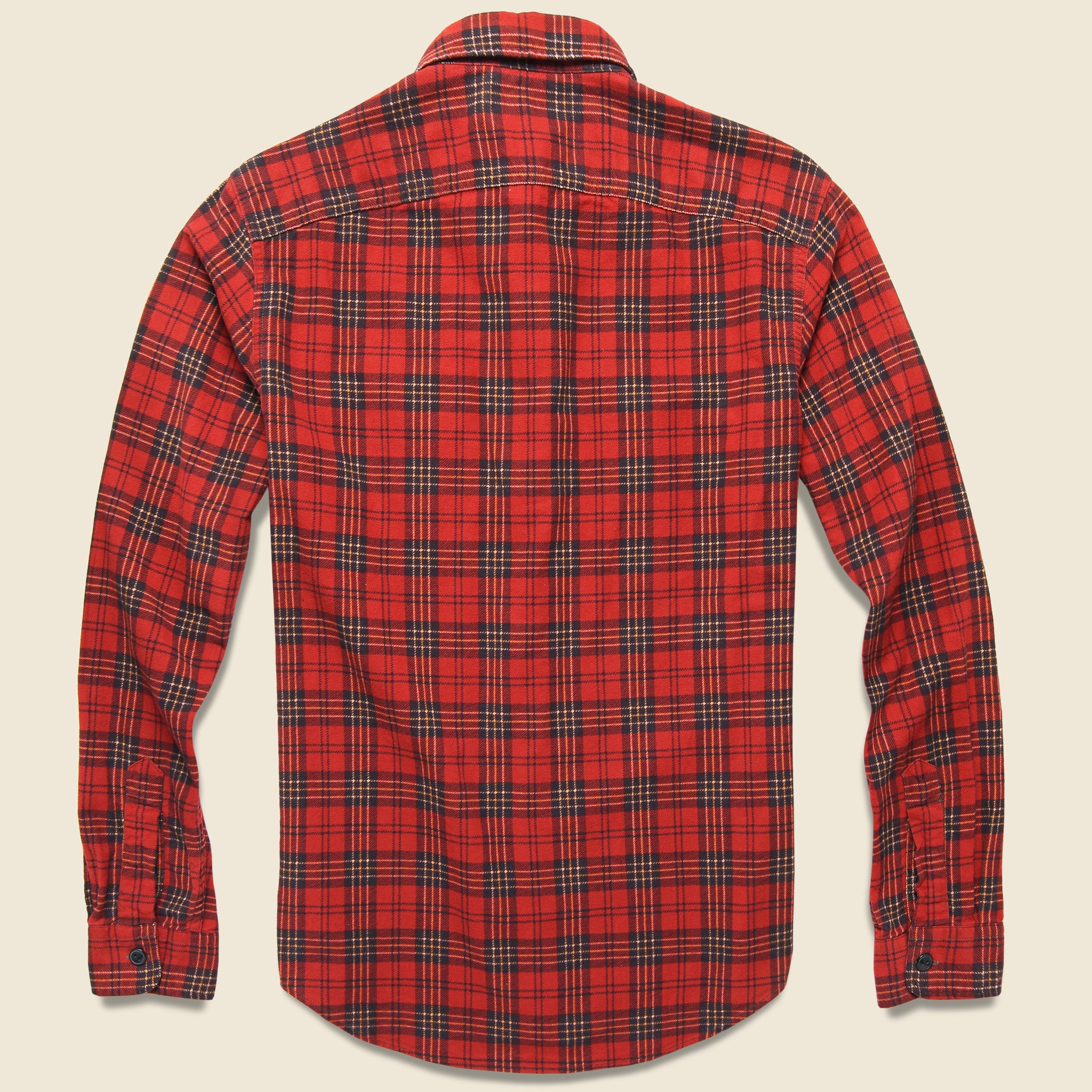 
                          Cody Plaid Workshirt - Red/Black - RRL - STAG Provisions - Tops - L/S Woven - Plaid
                        