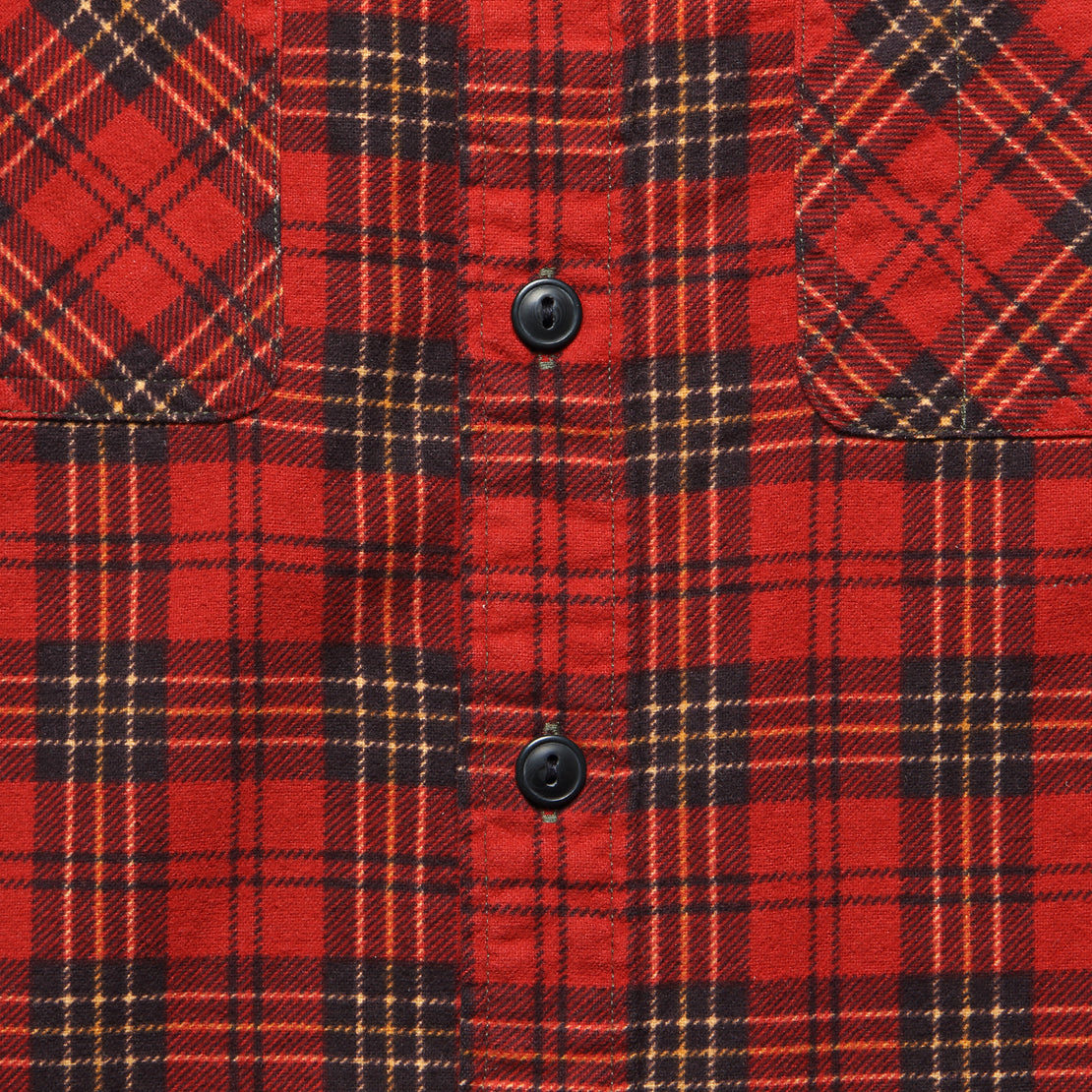 Cody Plaid Workshirt - Red/Black - RRL - STAG Provisions - Tops - L/S Woven - Plaid